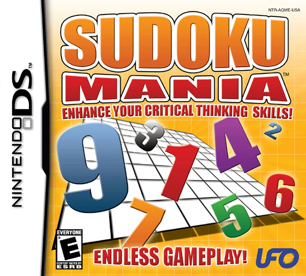 SUDOKU MANIA - Nintendo DS - USED