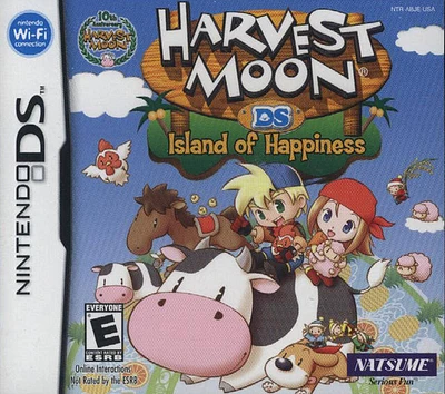 HARVEST MOON:ISLAND OF - Nintendo DS - USED