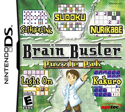 BRAIN BUSTER:PUZZLE PACK - Nintendo DS - USED