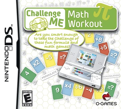 CHALLENGE ME:MATH WORKOUT - Nintendo DS - USED