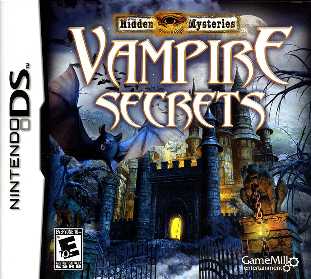 HIDDEN MYSTERIES:VAMPIRE SECRE - Nintendo DS - USED