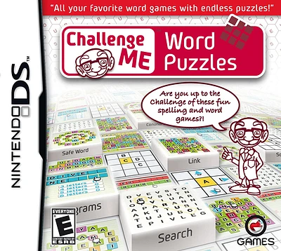 CHALLENGE ME:WORD PUZZLES - Nintendo DS - USED