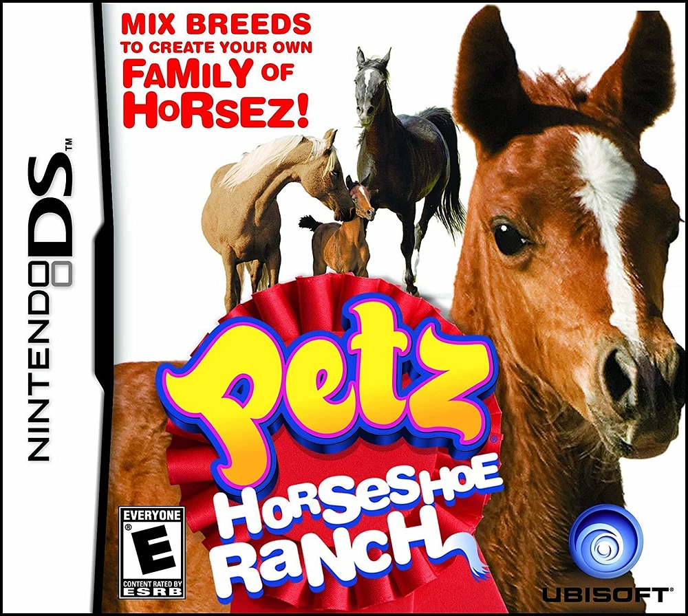 Petz Horseshoe Ranch - Nintendo DS - USED
