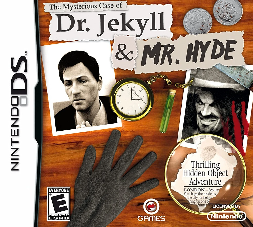 MYSTERIOUS CASE OF DR. JEKYLL - Nintendo DS - USED