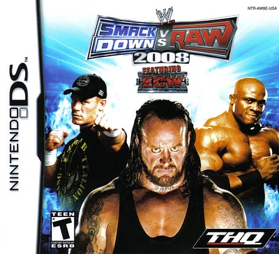WWE:SMACKDOWN VS RAW 08 - Nintendo DS - USED