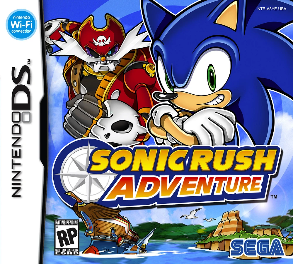 SONIC RUSH ADVENTURE - Nintendo DS - USED