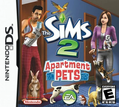 SIMS 2:APARTMENT PETS - Nintendo DS - USED