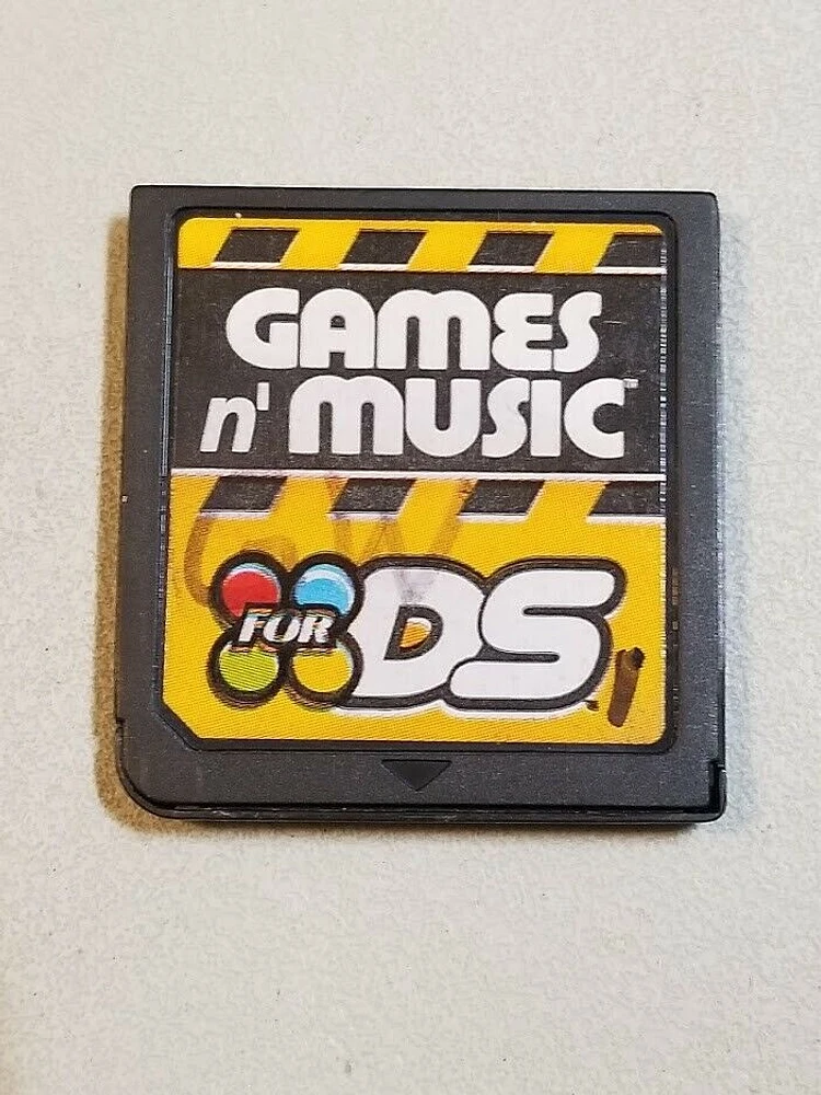 GAMES N MUSIC - Nintendo DS - USED