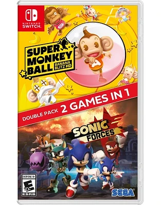 Sonic Forces + Super Monkey Ball: Banana Blitz HD Double Pack - Nintendo Switch