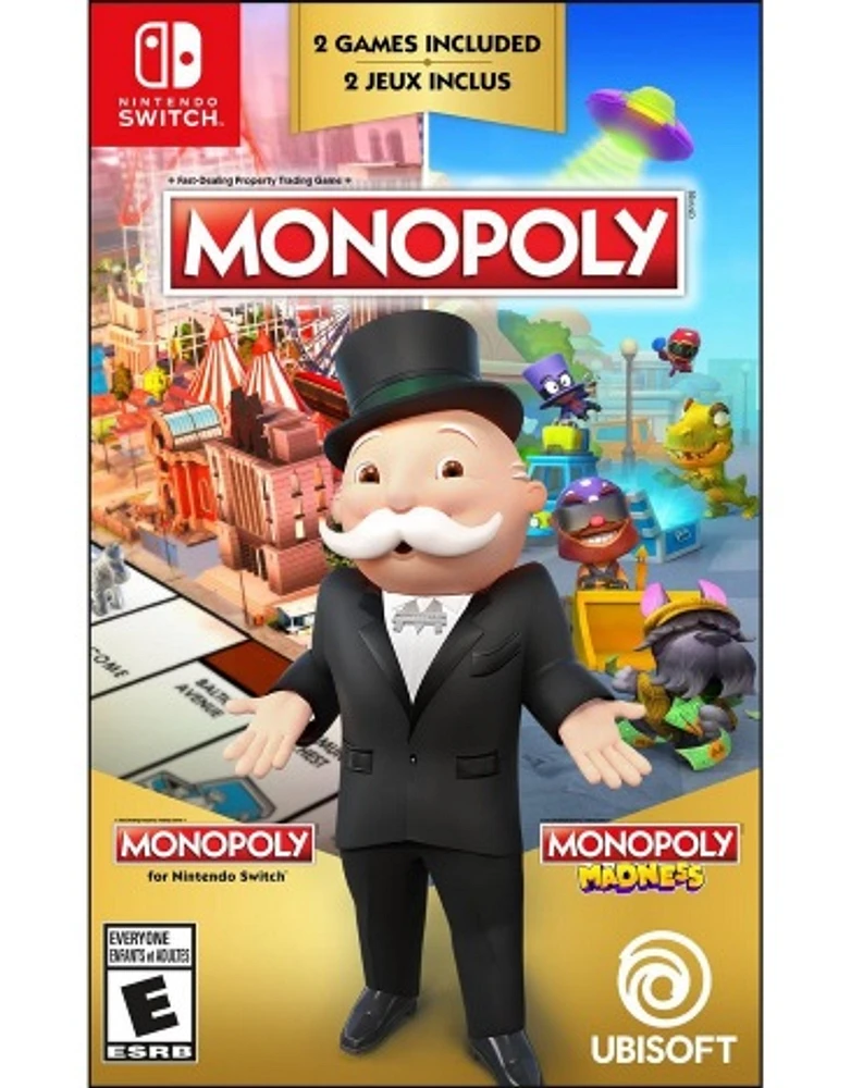 Monopoly For Nintendo Switch + Monopoly Madness - Nintendo Switch