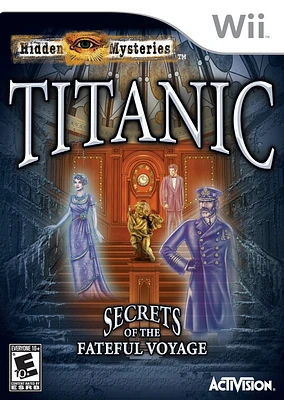 HIDDEN MYSTERIES:TITANIC SECRE - Nintendo Wii Wii - USED