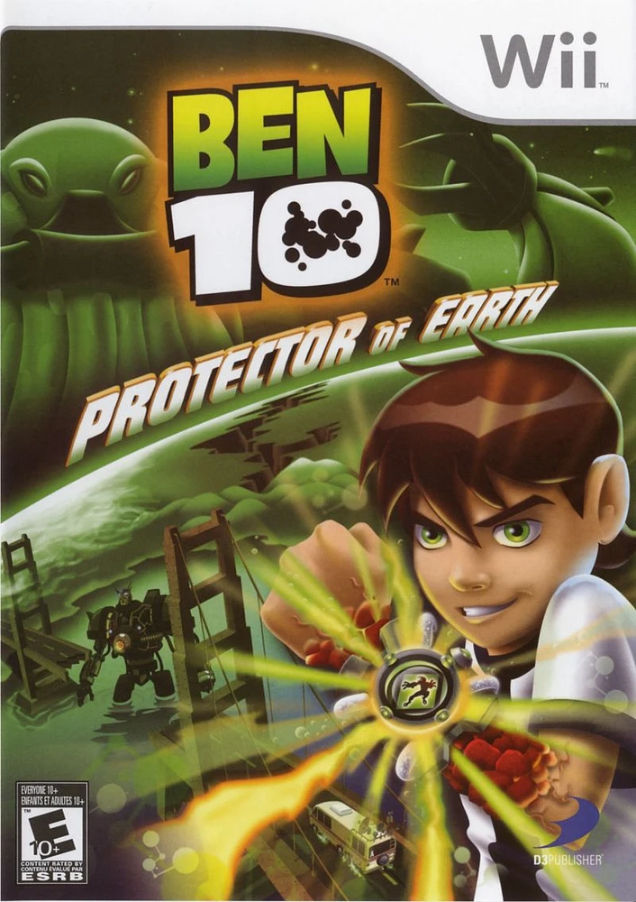 BEN 10:PROTECTOR OF THE EARTH - Nintendo Wii Wii - USED