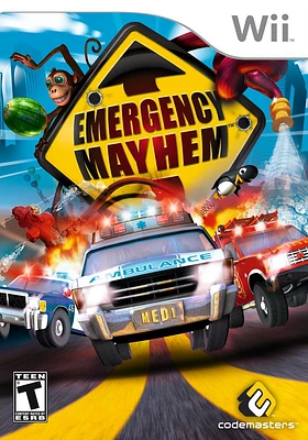 EMERGENCY MAYHEM - Nintendo Wii Wii - USED