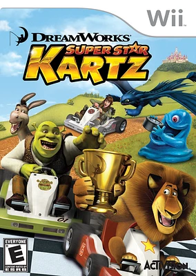 DREAMWORKS SUPER STAR KARTZ - Nintendo Wii Wii - USED