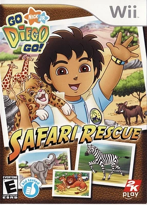 GO DIEGO GO:SAFARI RESCUE - Nintendo Wii Wii - USED