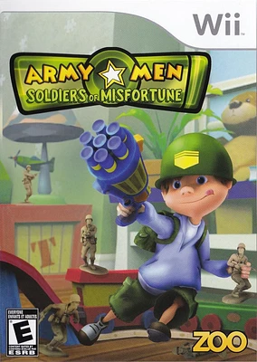 ARMY MEN:SOLDIERS OF MISFORTUN - Nintendo Wii Wii - USED