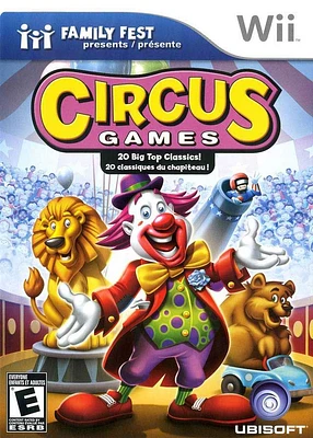 CIRCUS GAMES - Nintendo Wii Wii - USED