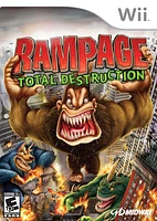 RAMPAGE:TOTAL DESTRUCTION - Nintendo Wii Wii - USED