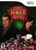 WORLD CHAMPIONSHIP POKER:ALL - Nintendo Wii Wii - USED