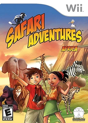 SAFARI ADVENTURES - Nintendo Wii Wii - USED