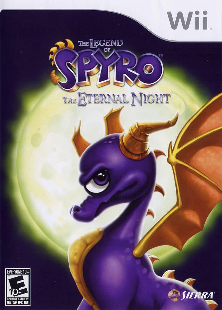 LEGEND OF SPYRO:ETERNAL NIGHT - Nintendo Wii Wii - USED