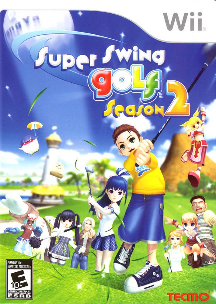 SUPER SWING GOLF:SEASON 2 - Nintendo Wii Wii - USED