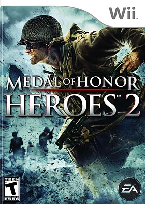 MEDAL OF HONOR:HEROES 2 - Nintendo Wii Wii - USED