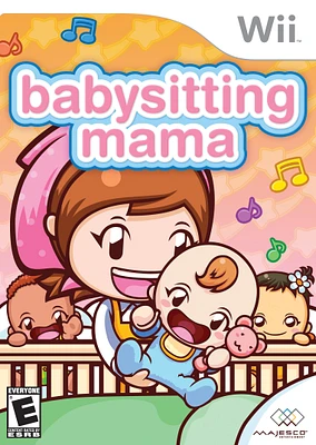 BABYSITTING MAMA (GAME) - Nintendo Wii Wii - USED