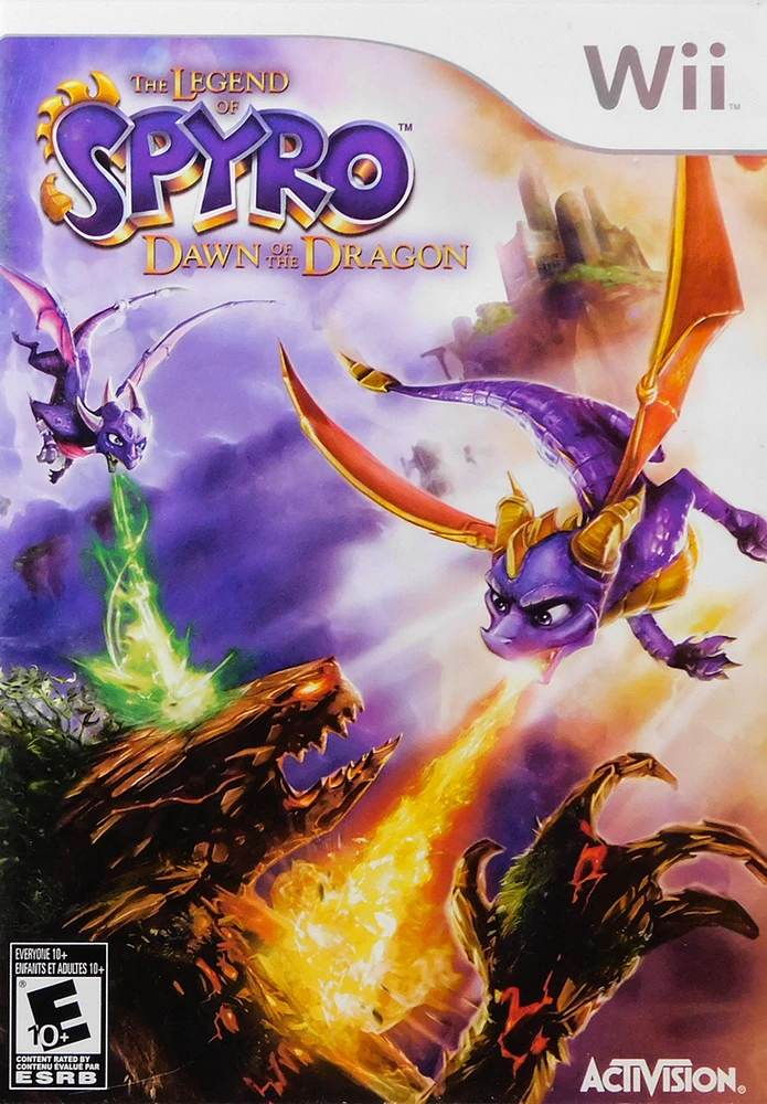 SPYRO:DAWN OF DRAGON - Nintendo Wii Wii - USED