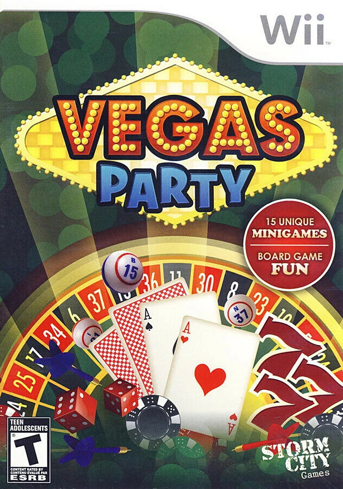 VEGAS PARTY - Nintendo Wii Wii - USED