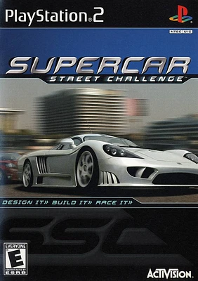 SUPERCAR:STREET CHALLENGE - Playstation 2 - USED