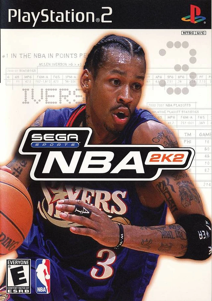NBA 2K2 - Playstation 2 - USED