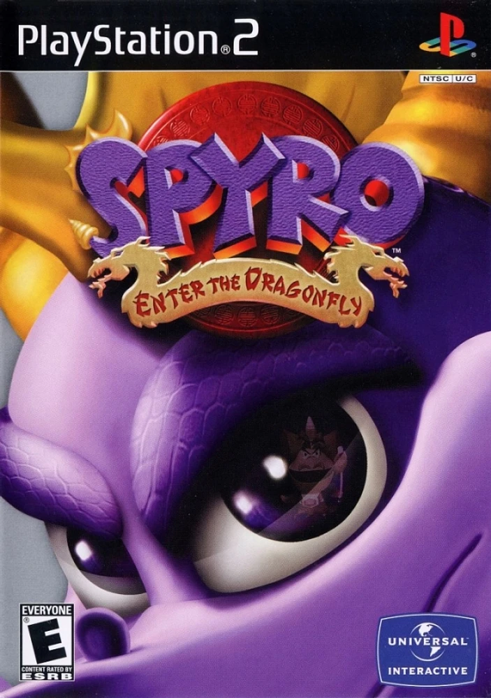 SPYRO:ENTER THE DRAGONFLY - Playstation 2 - USED