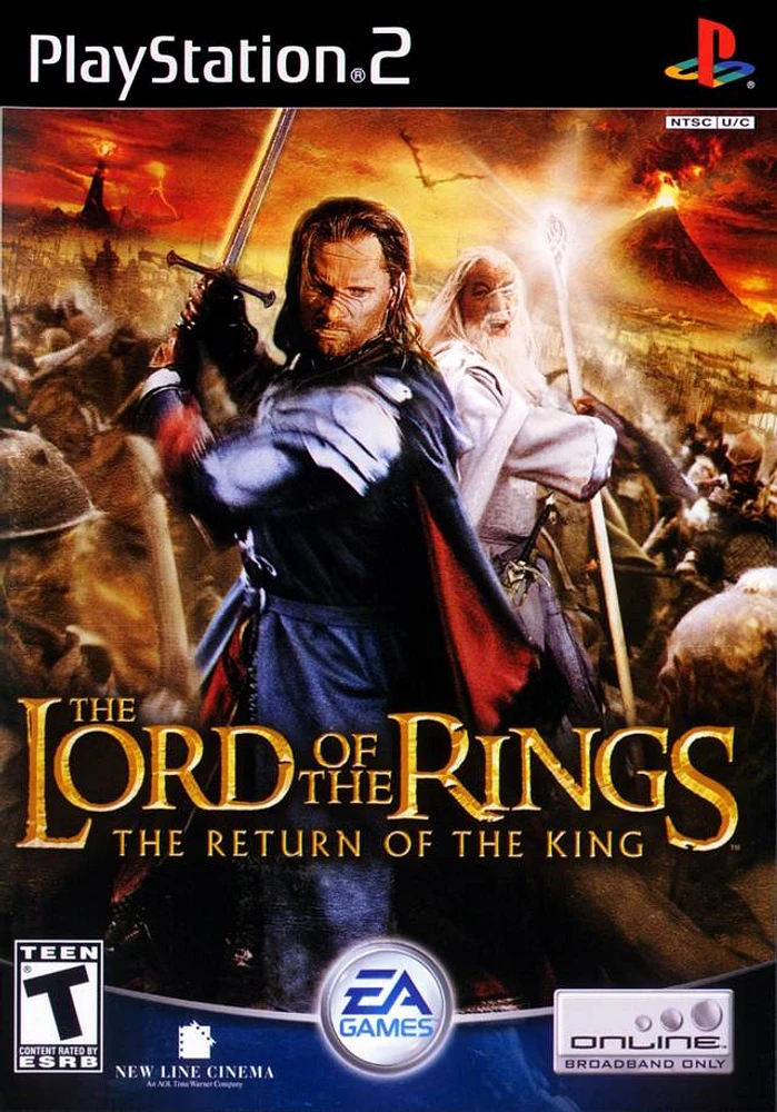 LOTR:RETURN OF THE KING - Playstation 2 - USED
