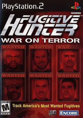 FUGITIVE HUNTER:WAR ON TERROR - Playstation 2 - USED