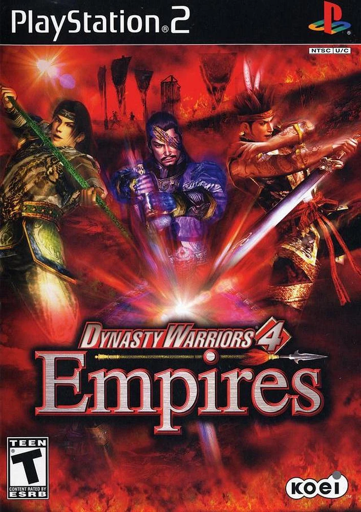 DYNASTY WARRIORS 4:EMPIRES - Playstation 2 - USED