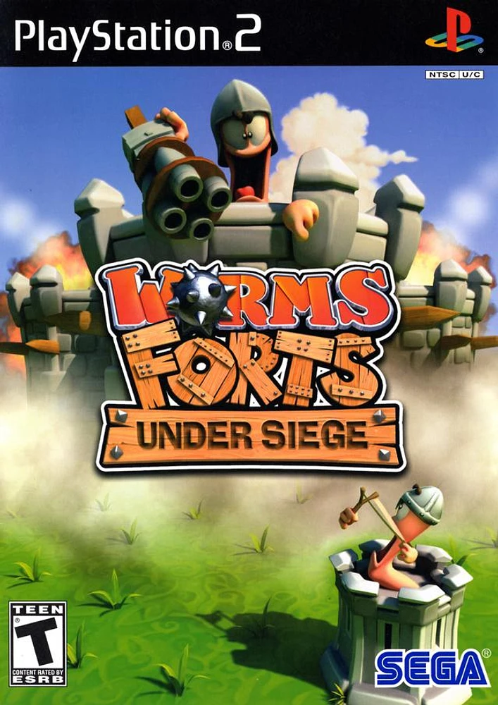 WORMS FORTS:UNDER SIEGE - Playstation 2 - USED