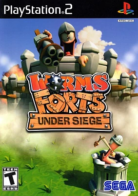 WORMS FORTS:UNDER SIEGE - Playstation 2 - USED