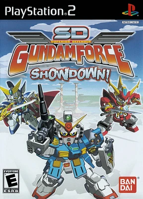 SD GUNDAM FORCE:SHOWDOWN - Playstation 2 - USED