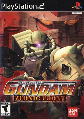 GUNDAM:ZEONIC FRONT - Playstation 2 - USED