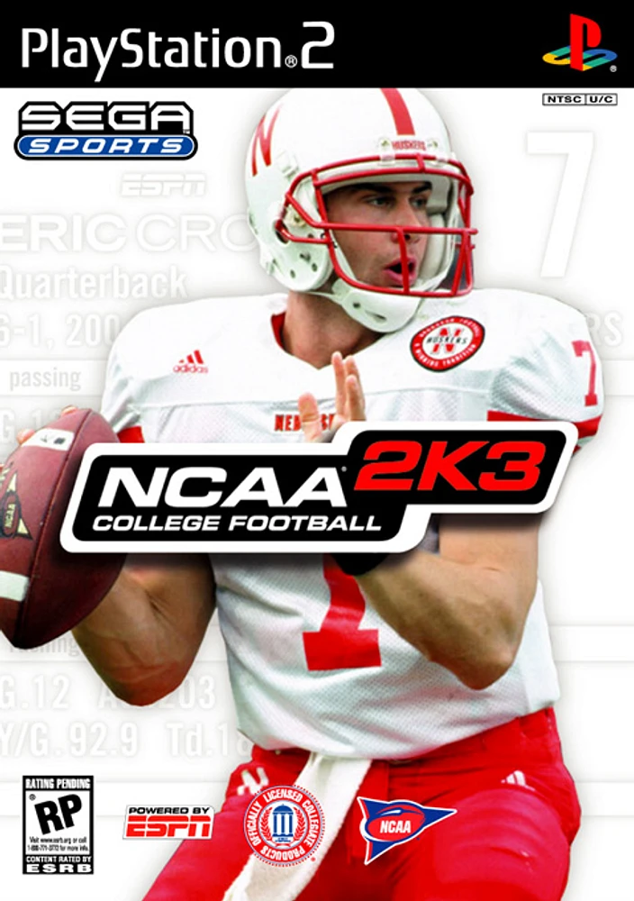 NCAA FOOTBALL 2K3 - Playstation 2 - USED