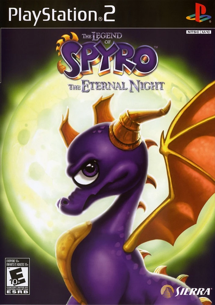 SPYRO:ETERNAL NIGHT - Playstation 2 - USED