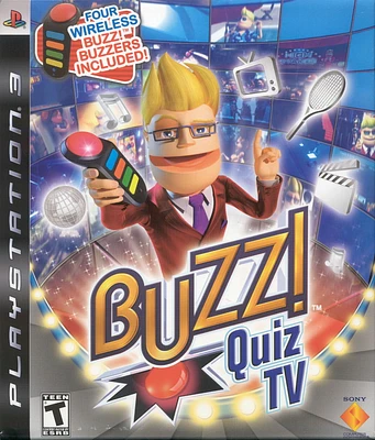 BUZZ QUIZ TV (GAME) - Playstation 3 - USED