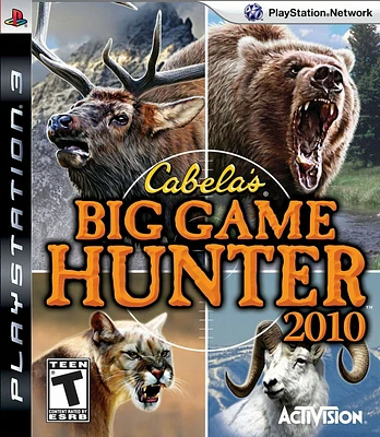 CABELAS BIG GAME HUNTER 10 - Playstation 3 - USED