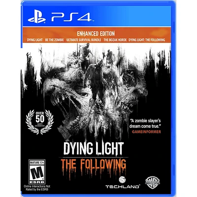 Dying Light: Following Enhanced Ed Playstation Greatest Hits - Playstation 4 - USED