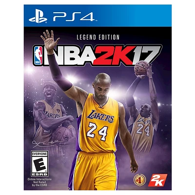 NBA 2K17:LEGENDARY EDITION - Playstation 4 - USED