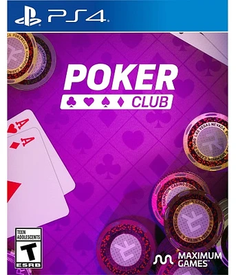 Poker Club - Playstation 4 - USED