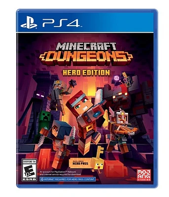 Minecraft Dungeons Hero Edition - Playstation 4 - USED