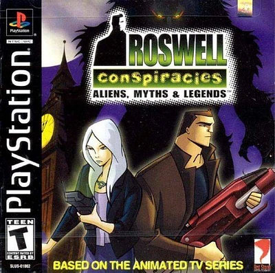ROSWELL CONSPIRACIES:ALIENS - Playstation (PS1) - USED