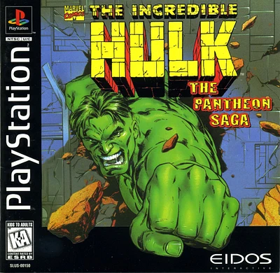 INCREDIBLE HULK - Playstation (PS1) - USED
